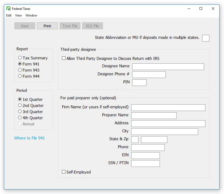 How To Create 941 Reports In CheckMark Payroll Software