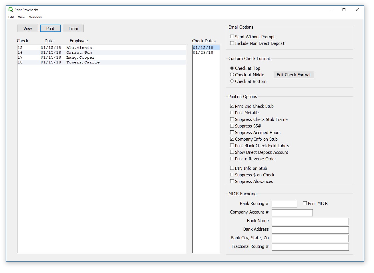 checkmark payroll knowledge base