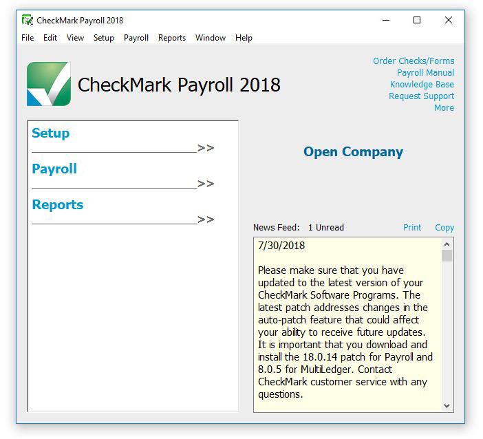 checkmark payroll 2015 download