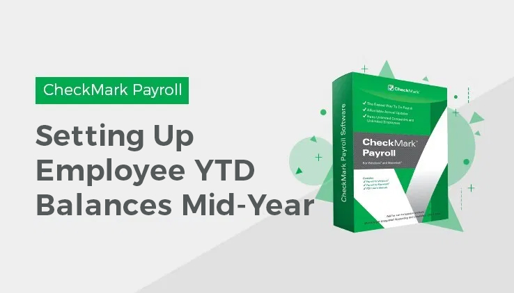 setting up employee yts balances mid-year Set Up Employee YTD Balances