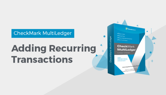 How to Add Recurring Transactions in MultiLedger? - CheckMark Knowledge ...