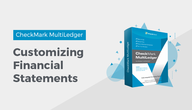 customizing financial statements customizing financial statements