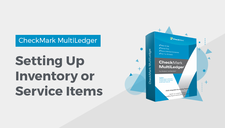 setting up inventory or service items setting up inventory or service items