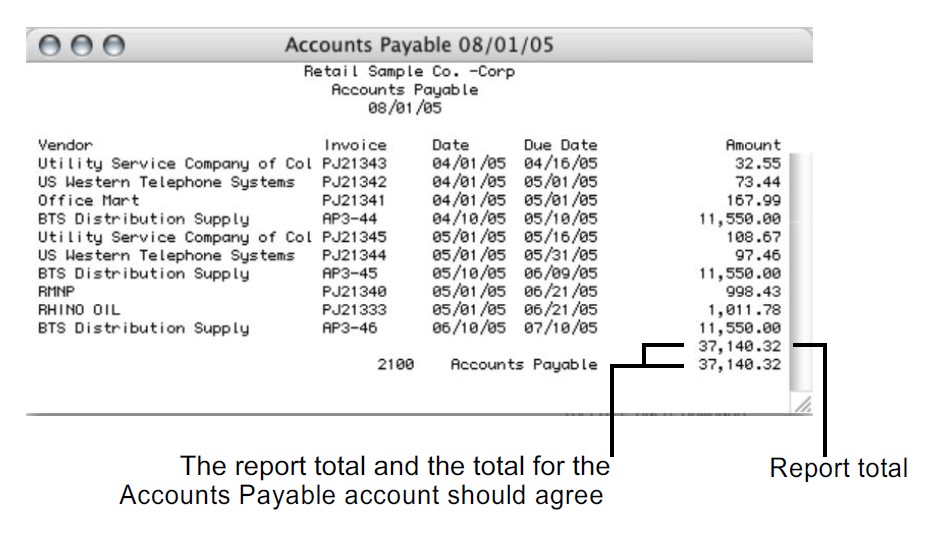 How To Create Accounts Payables Reports Checkmark Knowledge Base