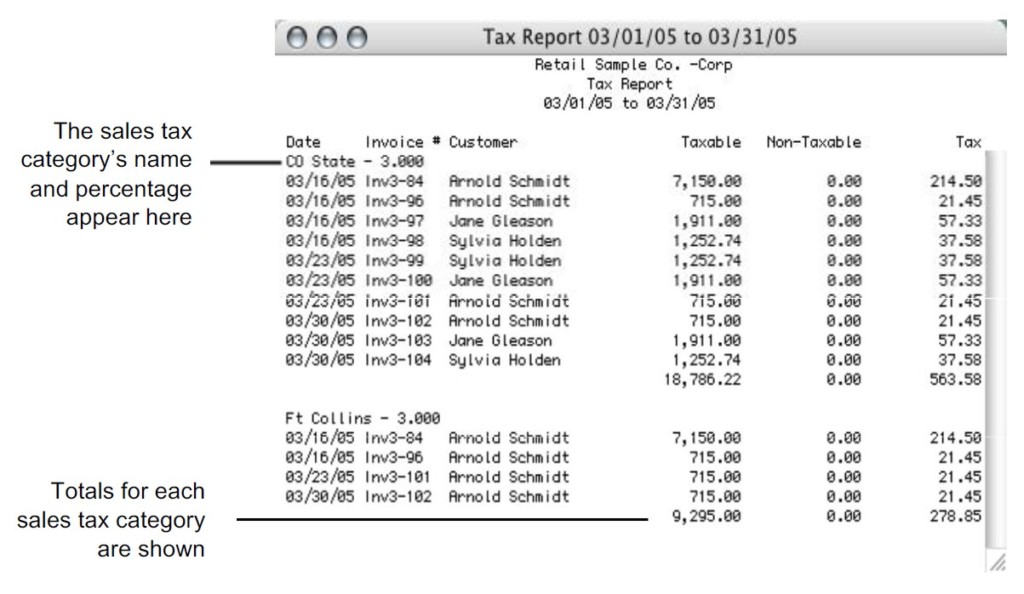 How to Create Sales Tax Reports - CheckMark Knowledge Base