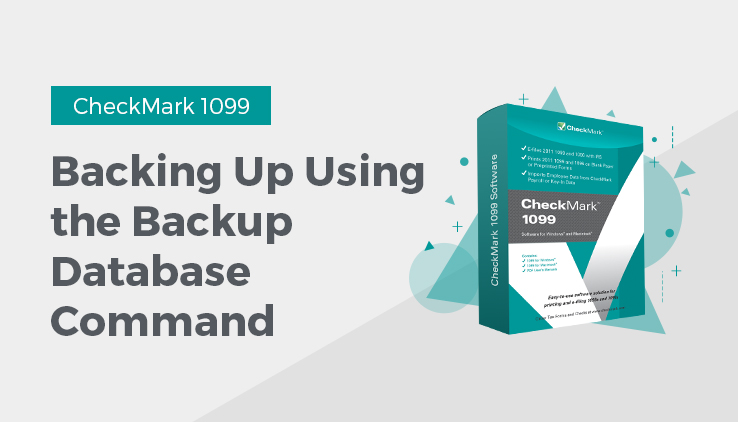 backing up using the backup database command