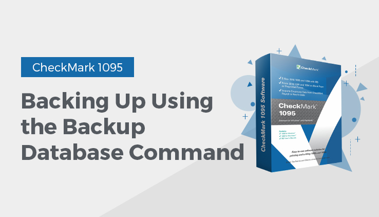 backing up using the backup database command