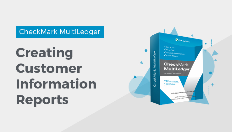 creating customer information reports creating customer information reports