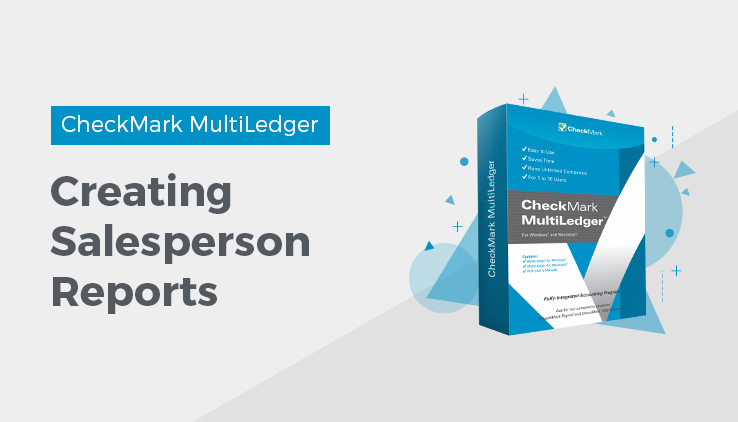 creating salesperson reports creating salesperson reports