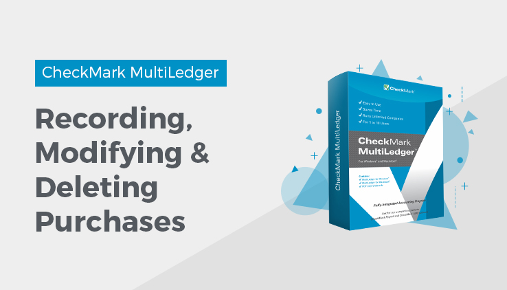 recording, modifying & deleting purchases recording, modifying & deleting purchases