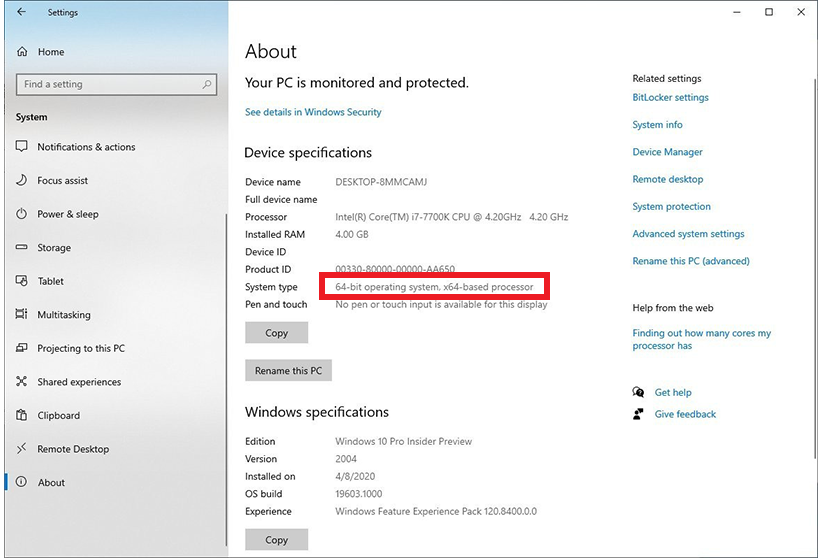 How to check app is 64-bit or 32-bit on Windows 10 - Pureinfotech