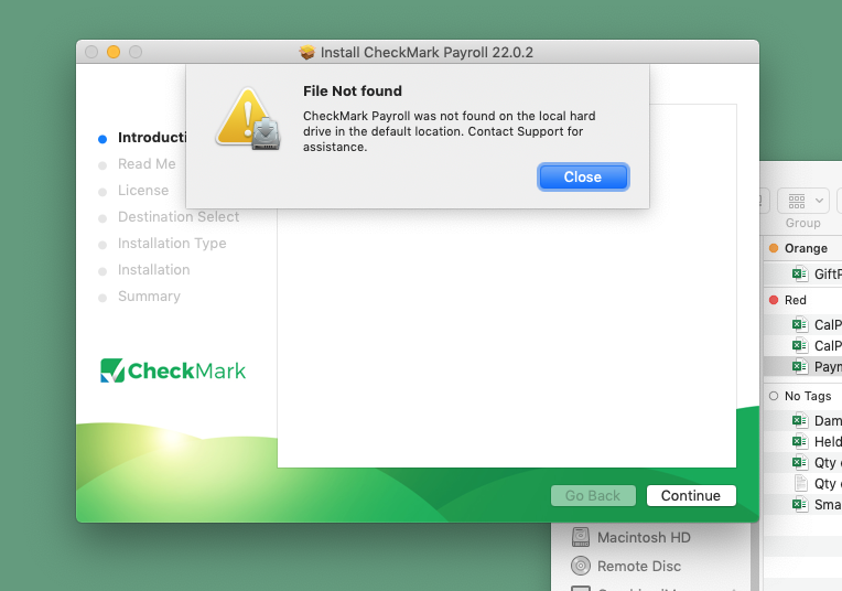 How to install patches on 64-bit CheckMark Payroll - How to Install Patches on 64-bit CheckMark Payroll – MAC