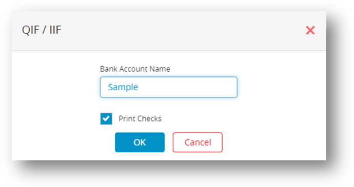 Employee paychecks posting file formate for QIF in CheckMark Online Payroll