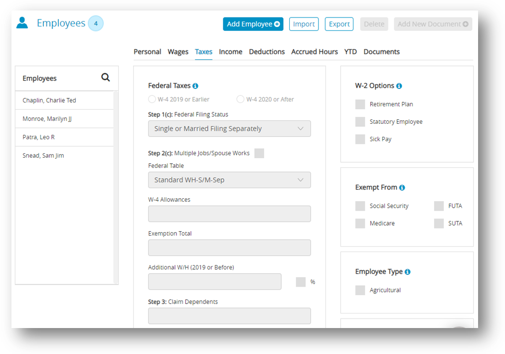 setting-up-employee-taxes-in-checkmark-online-payroll