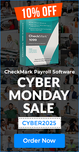 Cyber Monday Sale: 1099 Software